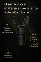 AirFlex™ – Entrenador de Respiración Ajustable