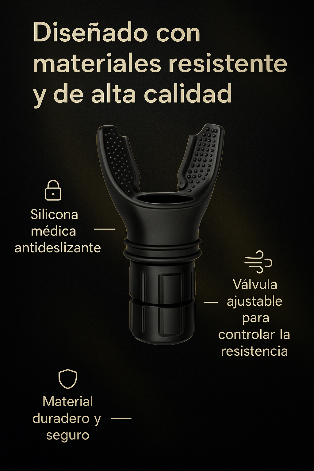 AirFlex™ – Entrenador de Respiración Ajustable