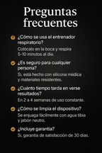 AirFlex™ – Entrenador de Respiración Ajustable
