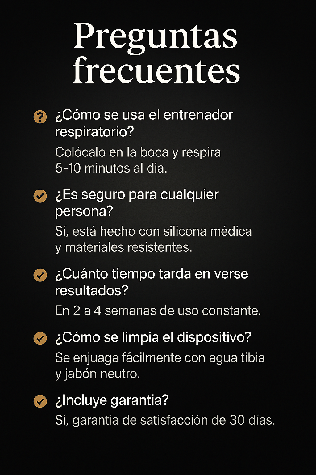 AirFlex™ – Entrenador de Respiración Ajustable