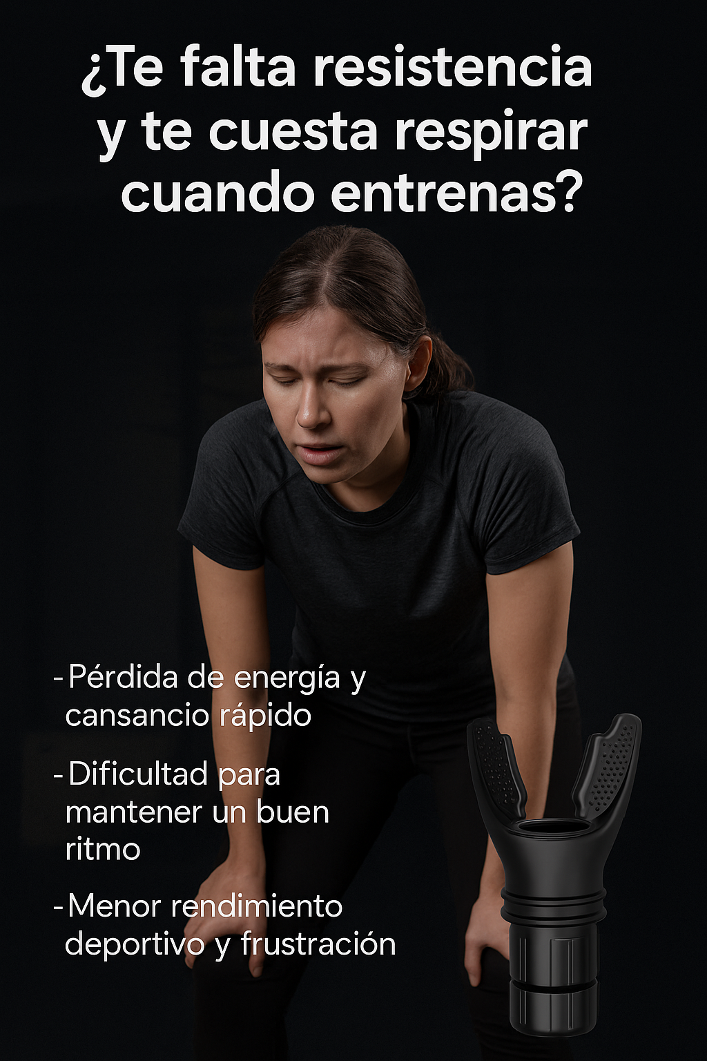 AirFlex™ – Entrenador de Respiración Ajustable