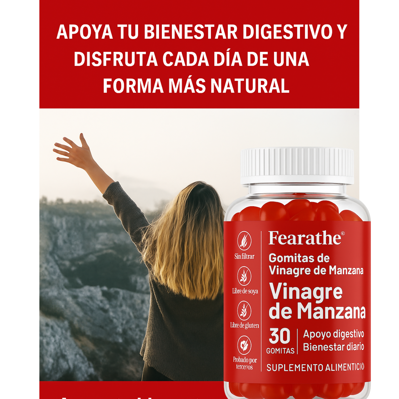 SlimBerry™ – Gomitas de Vinagre de Manzana